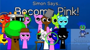 AY at Delta's Scratch Simon Says Parallax Engine! Sprunkies game cover