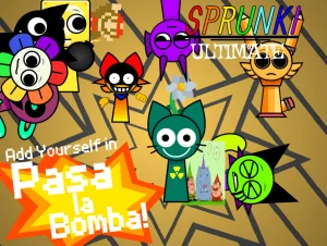 Sprunki Ultimate in Pasa la Bomba! game cover