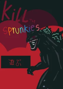 Kill the Sprunkies: Godzilla Mod game cover