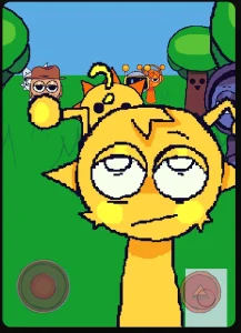 Sprunki 3d WORLD INTERACTIVE game screenshot 2