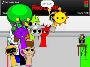 (Sprunki) AY in Noggin's RL, GL Game Redux game screenshot 2