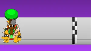 AY in Bridge Crossers Sprunkies and Bowser game screenshot 1