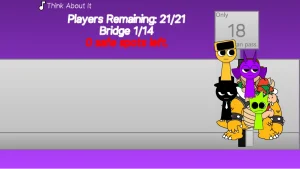 AY in Bridge Crossers Sprunkies and Bowser game screenshot 3
