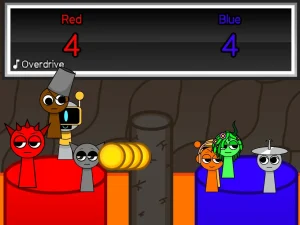 AY in Fireball Jump! but Sprunkies game screenshot 3