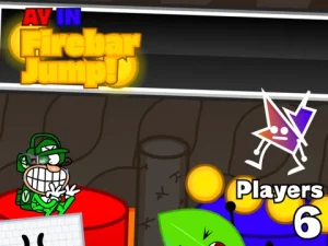 AY in Firebar Jump! game cover