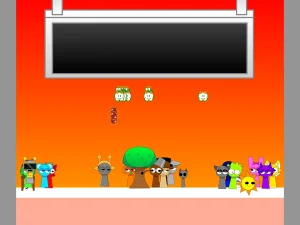 AY in Lakitu's Spinies! X Sprunki Priyamixed But Hard game screenshot 1