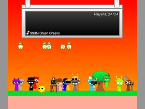 AY in Lakitu's Spinies! X Sprunki Priyamixed But Hard game screenshot 4