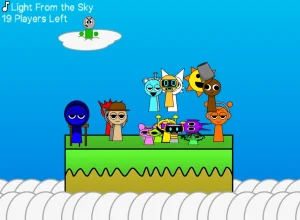 AY in Metal Ball 3: Madness On The Sky! but Sprunkies game screenshot 3