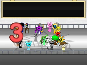 AY in Shell Shock REDUX! Sprunki edtiton game screenshot 2