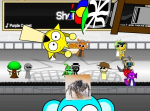 AY in Shell Shock REDUX! Sprunki edtiton game screenshot 3