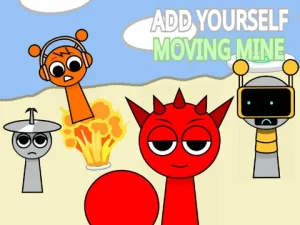 AY in the Moving Mine 2! but Sprunkies game cover