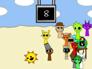 AY in the Moving Mine 2! but Sprunkies game screenshot 2