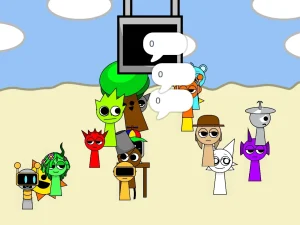 AY in the Moving Mine 2! but Sprunkies game screenshot 3