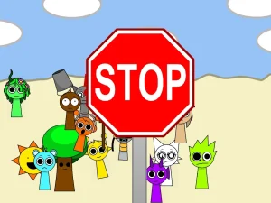 AY in the Moving Mine 2! but Sprunkies game screenshot 4
