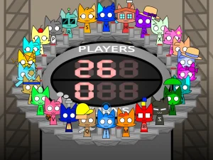 AY in Tick Drop! but AlphabetCattos game screenshot 1