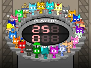 AY in Tick Drop! but AlphabetCattos game screenshot 2