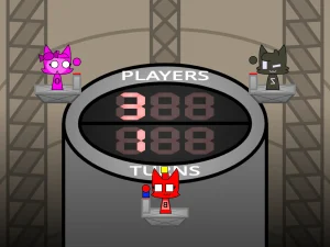 AY in Tick Drop! but AlphabetCattos game screenshot 4