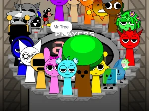 AY in Tick Drop! Sprunkies but Mr Sun Got Even More Madder game screenshot 3