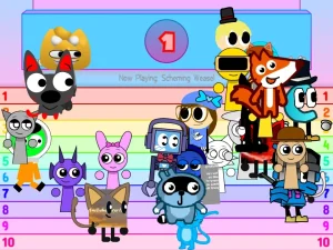 AY in Tram Trouble! Sprunkies More Characters! game screenshot 3