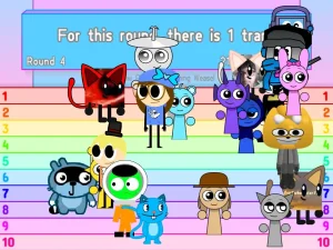 AY in Tram Trouble! Sprunkies More Characters! game screenshot 4