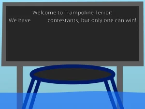 AY in Trampoline Terror game screenshot 1