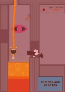 Can Funbot Escape from the LAVA CHAMBER? game screenshot 3