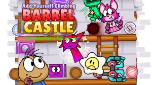 AY in Climbing Barrel Castle! but Sprunkies game cover