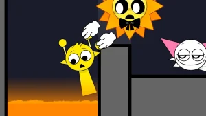 SAVING Simon from a pit of LAVA game cover