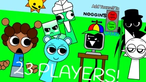 AY in Noggin's RL, Game Redux! but Sprunkies game cover