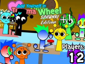 AY in Trauma Wheel! (Sprunki Edition+!) game cover