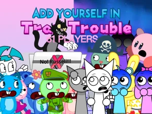 AY in Tram Trouble! but Sprunkies game cover
