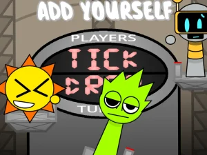 AY in Tick Drop! Sprunkies plus game cover