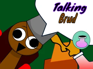 My Talking Ben but with Brud Sprunki game screenshot 1