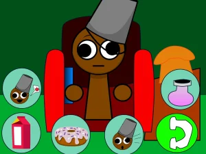 My Talking Ben but with Brud Sprunki game screenshot 2