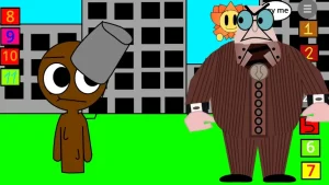 My Talking Ben but with Brud Sprunkies game screenshot 1