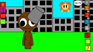 My Talking Ben but with Brud Sprunkies game screenshot 2