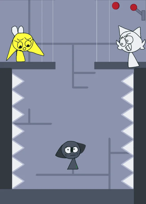 Sprunki, but save GRAY from SPIKES?!