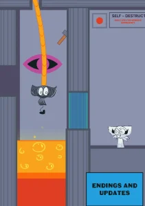 SPRUNKI Saving Gray from LAVA! game screenshot 1