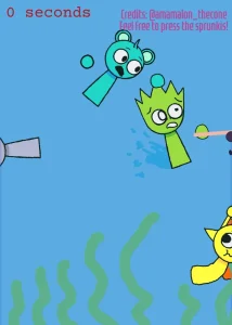 Sprunki Shark Chase game cover