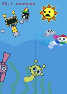 Sprunki Shark Chase game screenshot 3