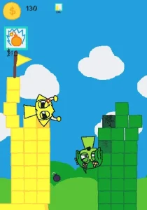 Sprunki Tower Battle game screenshot 2