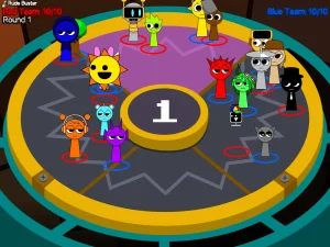 AY in Roulette of Trapdoors! Sprunkies game screenshot 2