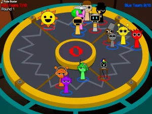 AY in Roulette of Trapdoors! Sprunkies game screenshot 3