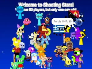 AY In Shooting Stars! 50 Players game screenshot 1