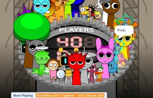 AY in Tick Drop! Sprunkies but Larpie stops Chiara for cheating game screenshot 1