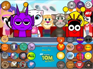 Tom And Ben News Extravaganza More 50 Buttons game cover