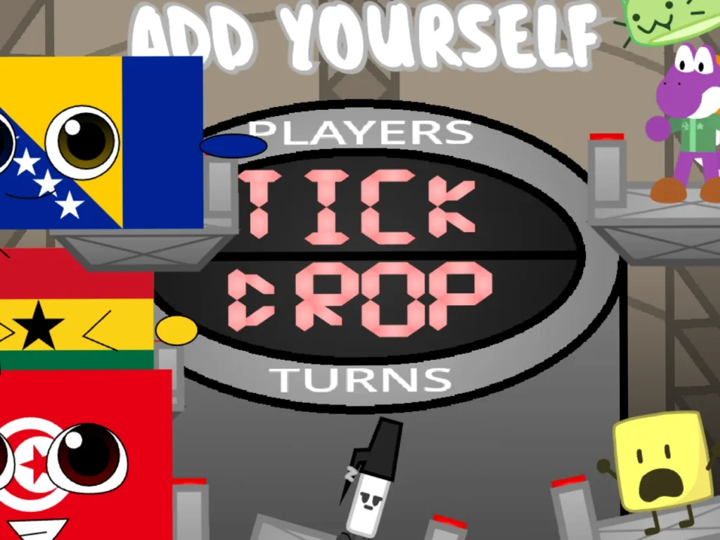 AY in Tick Drop: Scratch Cat & the 39-Player Country Flag Band