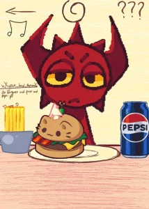 Feed Raddy Sprunki Mukbang game screenshot 1