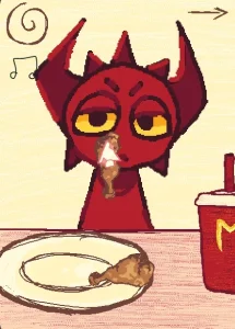 Feed Raddy Sprunki Mukbang game screenshot 3