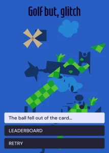 Golf BUT You Can Drag The Ball game screenshot 2